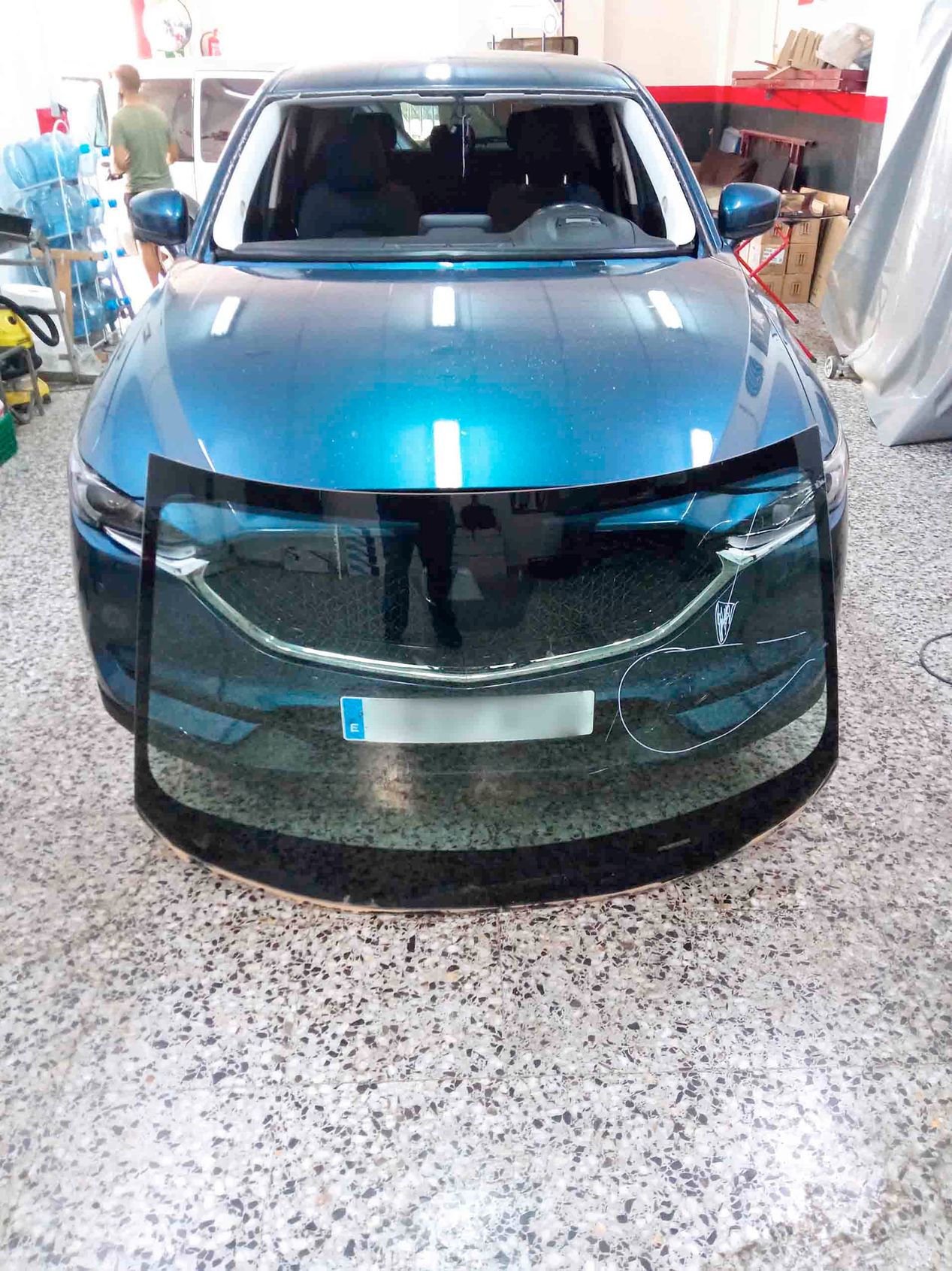 automóvil en reparación de San Javier Lunas Automóvil